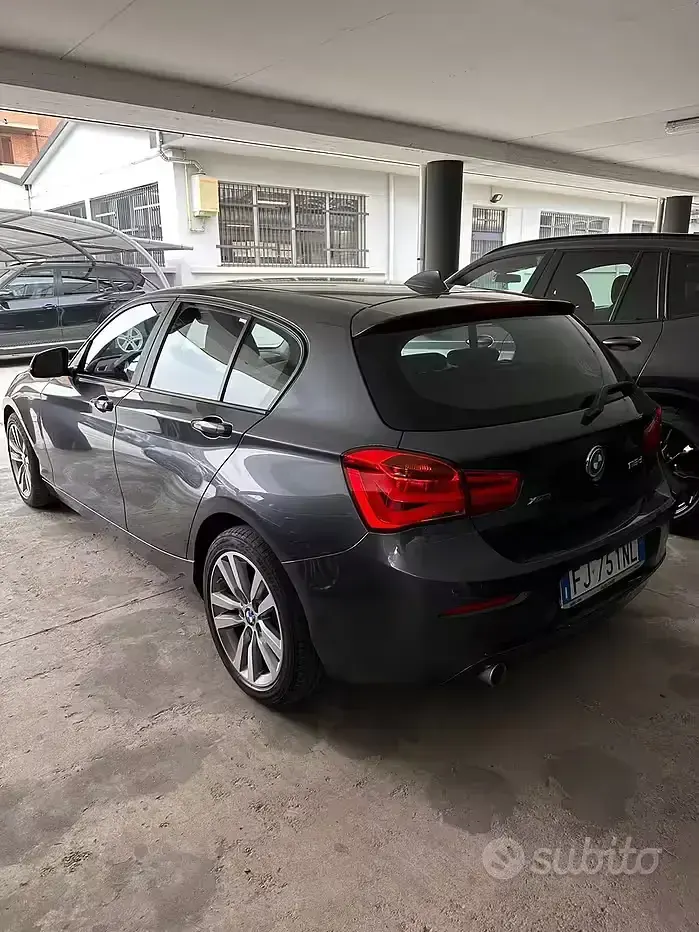 Usata BMW 118 150 CV (110 kW) 2017 Grigio Berlina