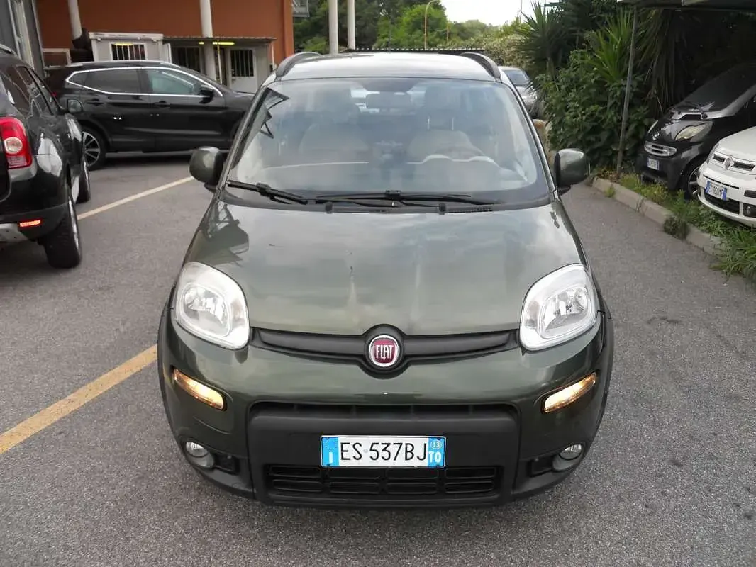 Usata Fiat Panda Trekking 80 CV (58 kW) 2013 Verde Utilitaria