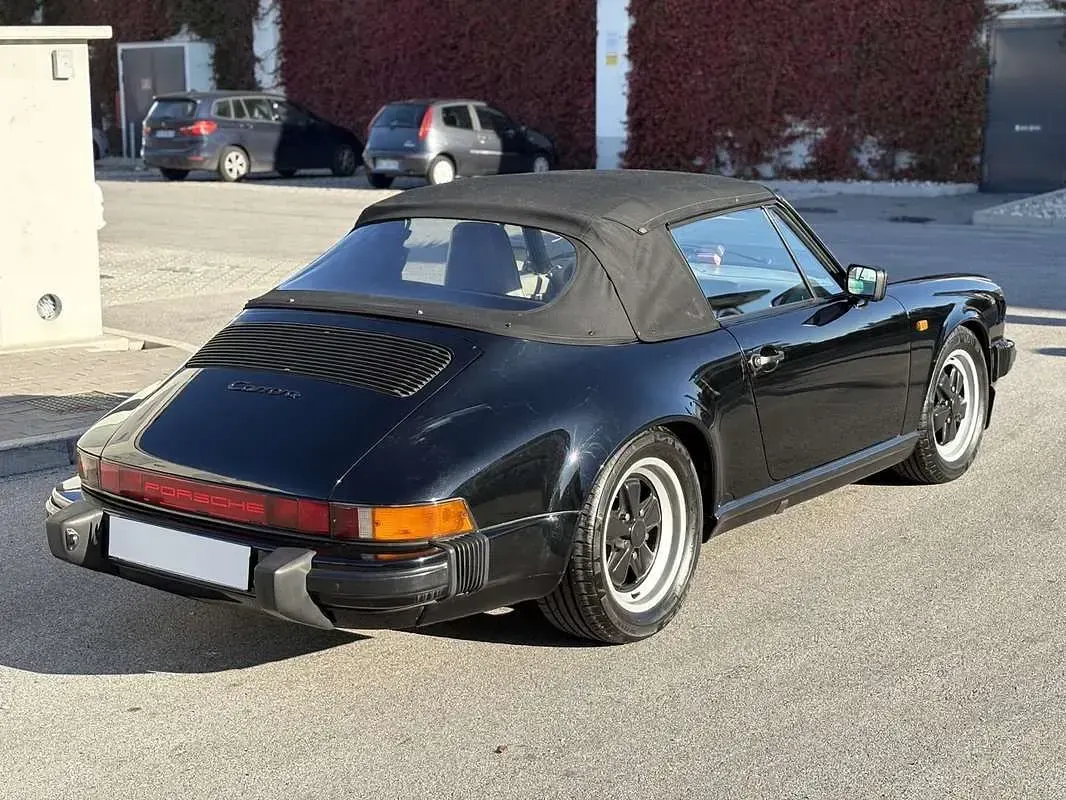 Usata Porsche 911 231 CV (169 kW) 1988 Nero Cabrio