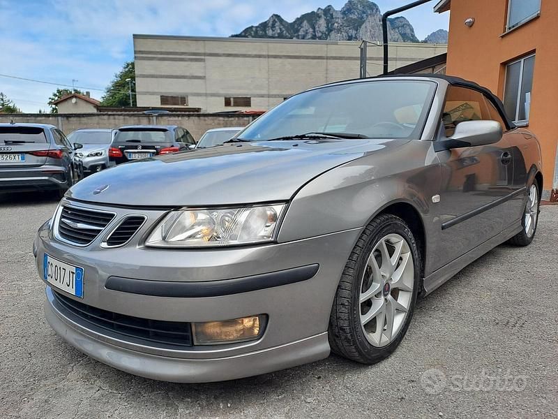 Grigio Usata 2005 Saab 9-3 Cabriolet Aero Cabrio | 11.900 € (Buon prezzo) - Immagine 1/4