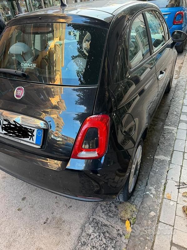 Usata Fiat 500 95 CV (69 kW) 2018 Nero Berlina