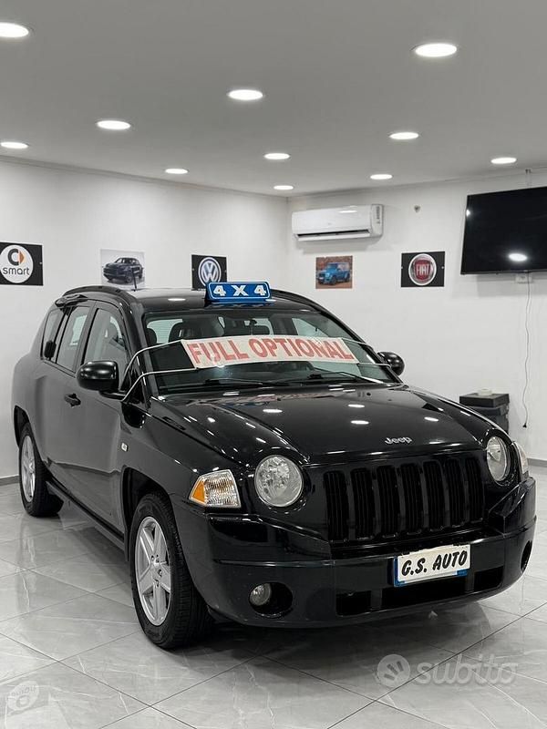 Usata Jeep Compass 140 CV (102 kW) 2007 Nero SUV
