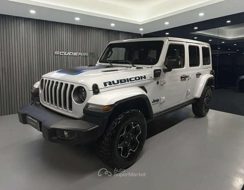 Bianco Nuova 2025 Jeep Wrangler Rubicon SUV | 72.900 € (Buon prezzo) - Immagine 1/4