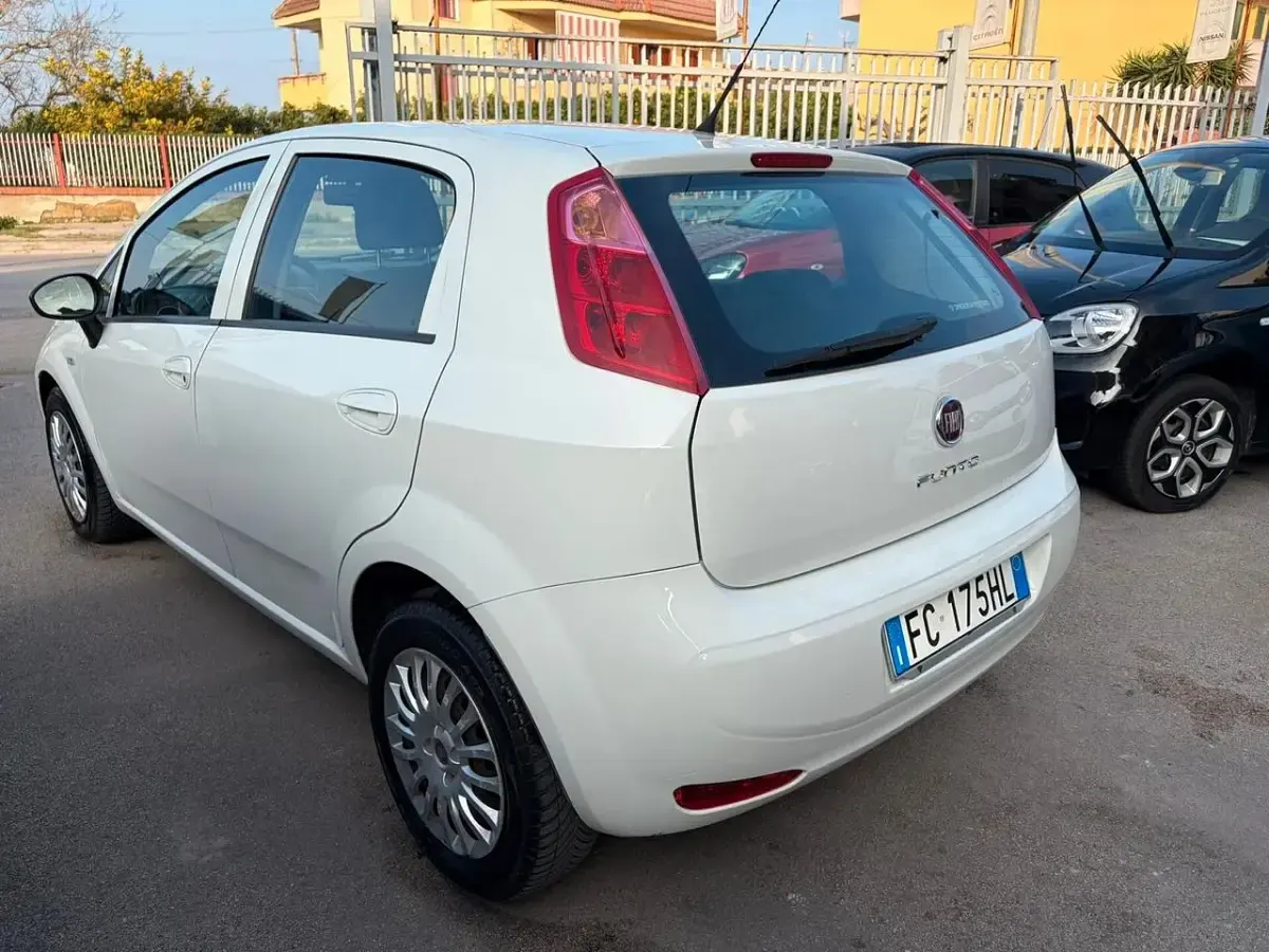 Usata Fiat Punto Lounge 85 CV (62 kW) 2016 Bianco Utilitaria