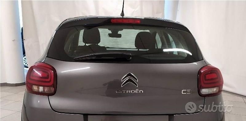 Usata Citroën C3 PureTech 83 CV (61 kW) 2019 Grigio Utilitaria