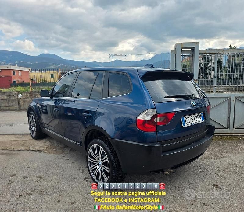 Usata BMW X3 204 CV (150 kW) 2004 Blu SUV