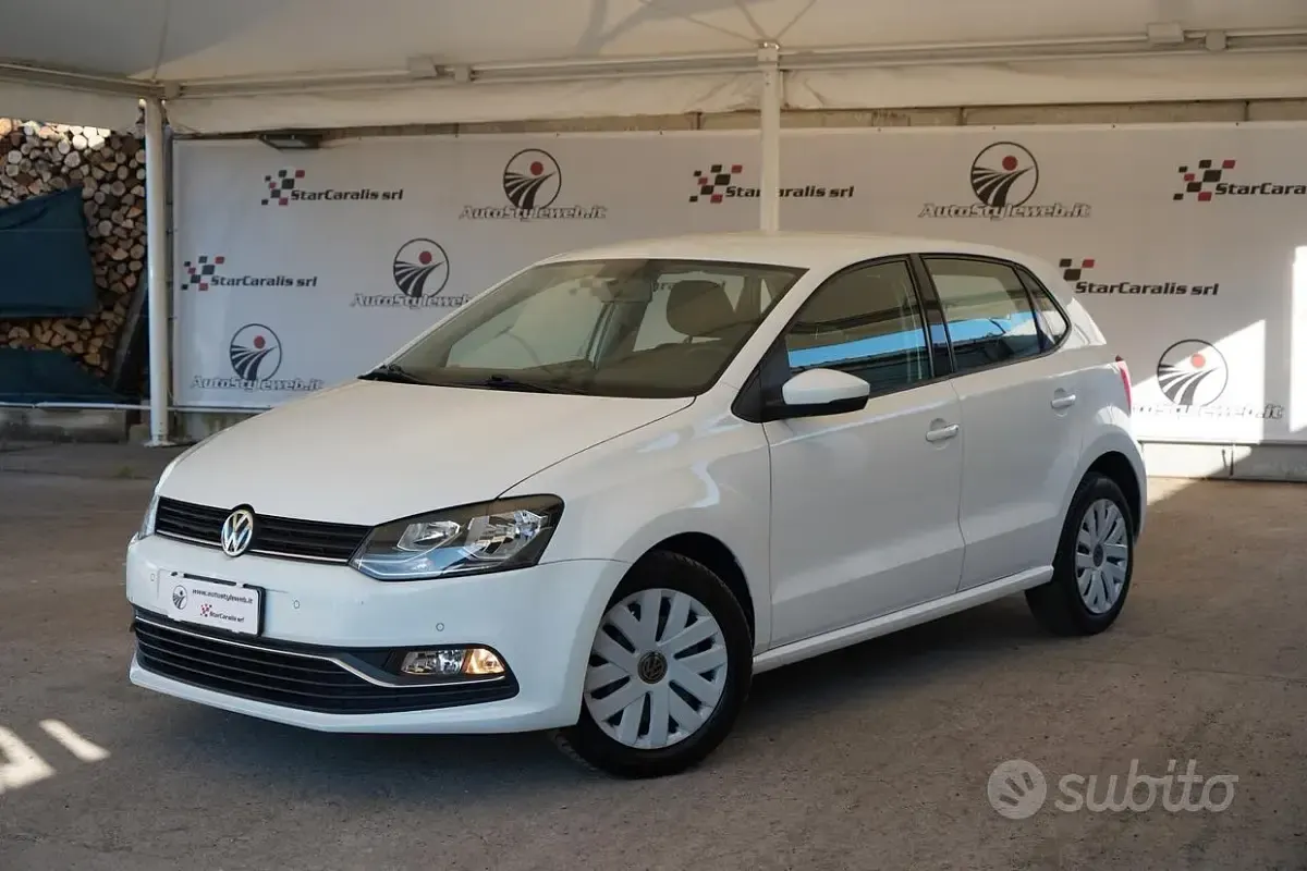 Usata VW Polo Comfortline 75 CV (55 kW) 2015 Bianco Berlina