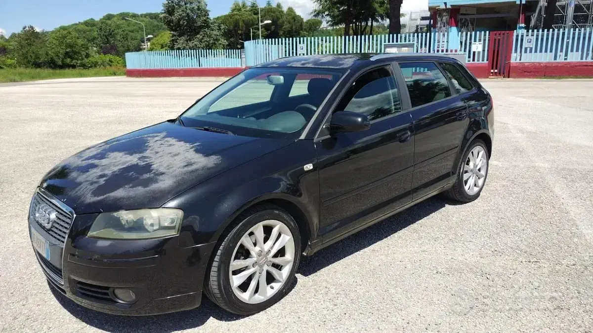 Usata Audi A3 140 CV (102 kW) 2006 Nero Utilitaria