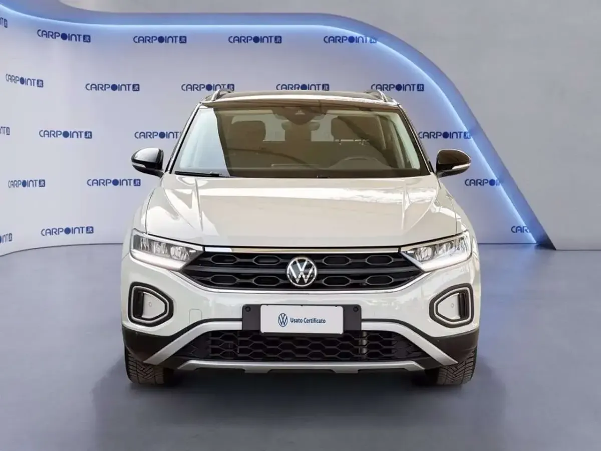 Usata VW T-Roc Life 150 CV (110 kW) 2023 Bianco SUV