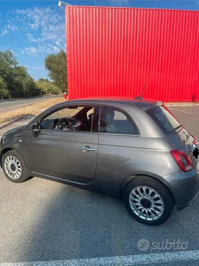 Usata Fiat 500 Lounge 69 CV (50 kW) 2019 Grigio Berlina