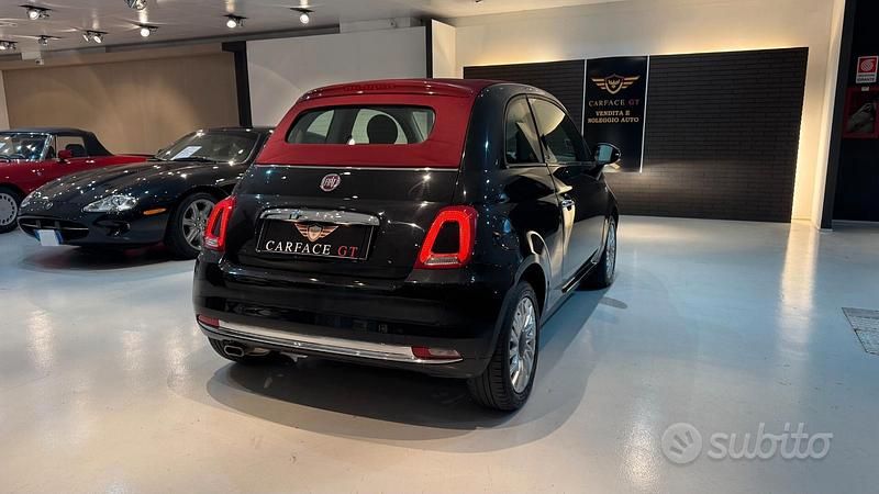 Usata Fiat 500C Dolcevita 69 CV (50 kW) 2019 Nero Cabrio