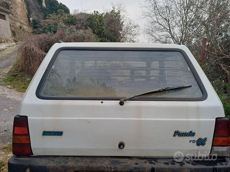 Usata Fiat Panda 4x4 50 CV (36 kW) 1996 Bianco Utilitaria