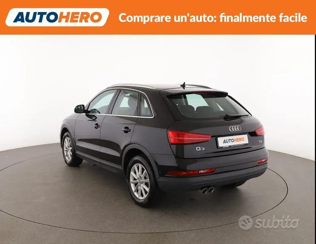 Käytetty Audi Q3 Business 120 HP (88 kW) 2017 Musta Katumaasturi