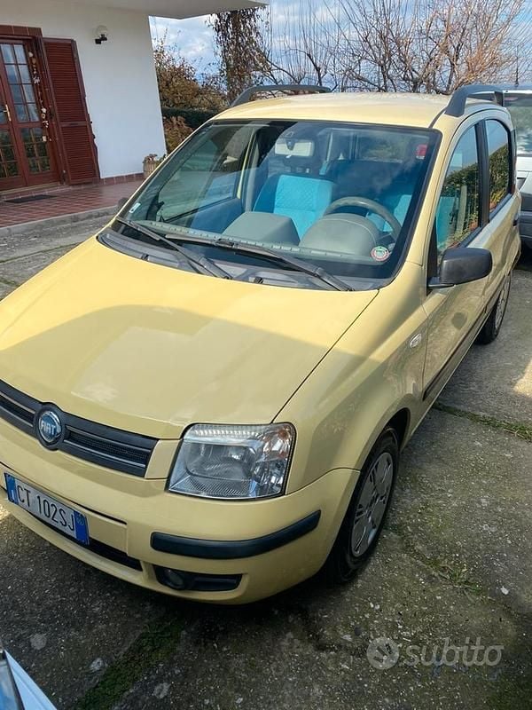 Usata Fiat Panda 2005 Giallo Utilitaria