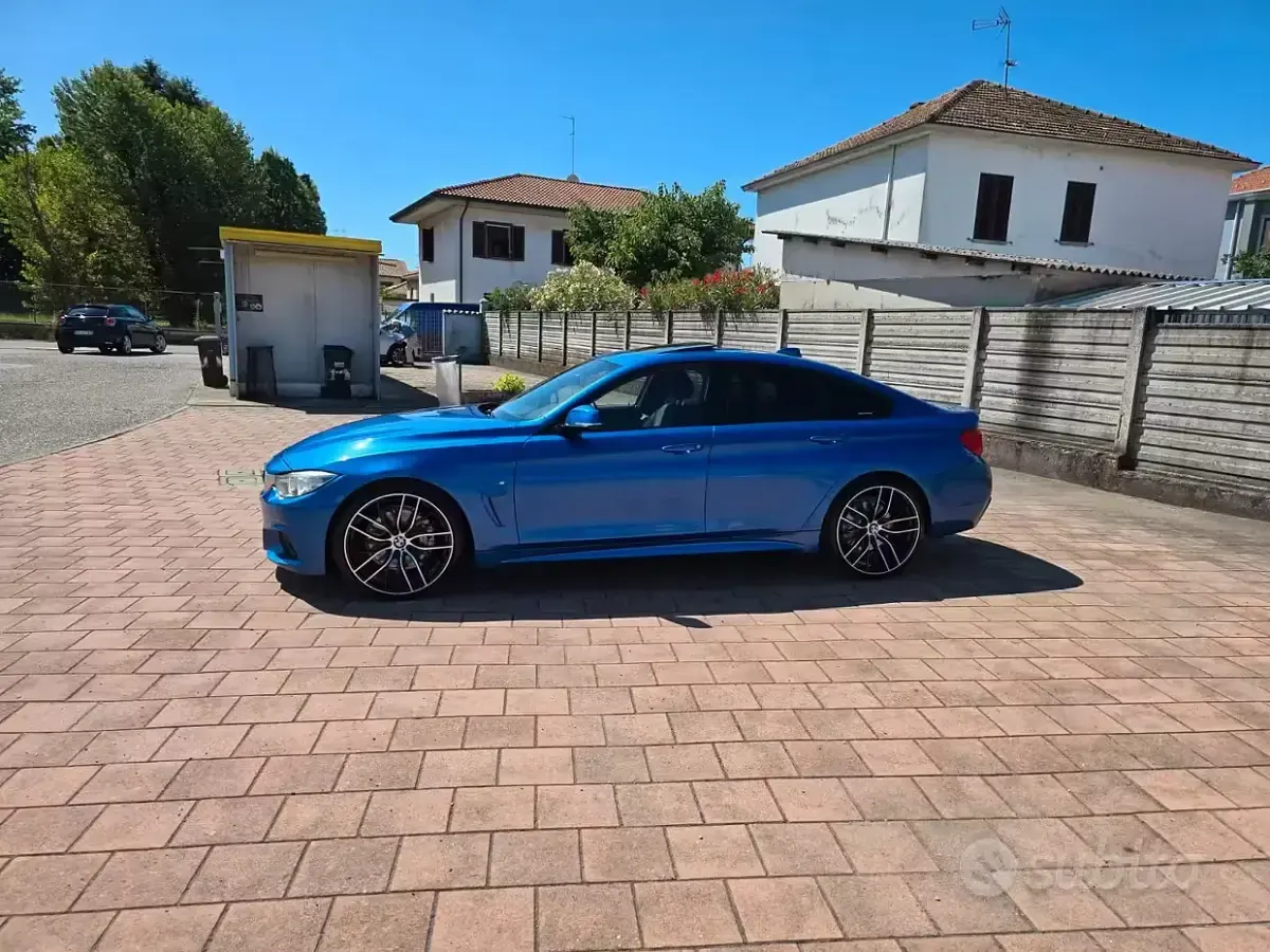 Usata BMW 430 Gran Coupé M Sport 258 CV (189 kW) 2015 Bluazzurro Coupé