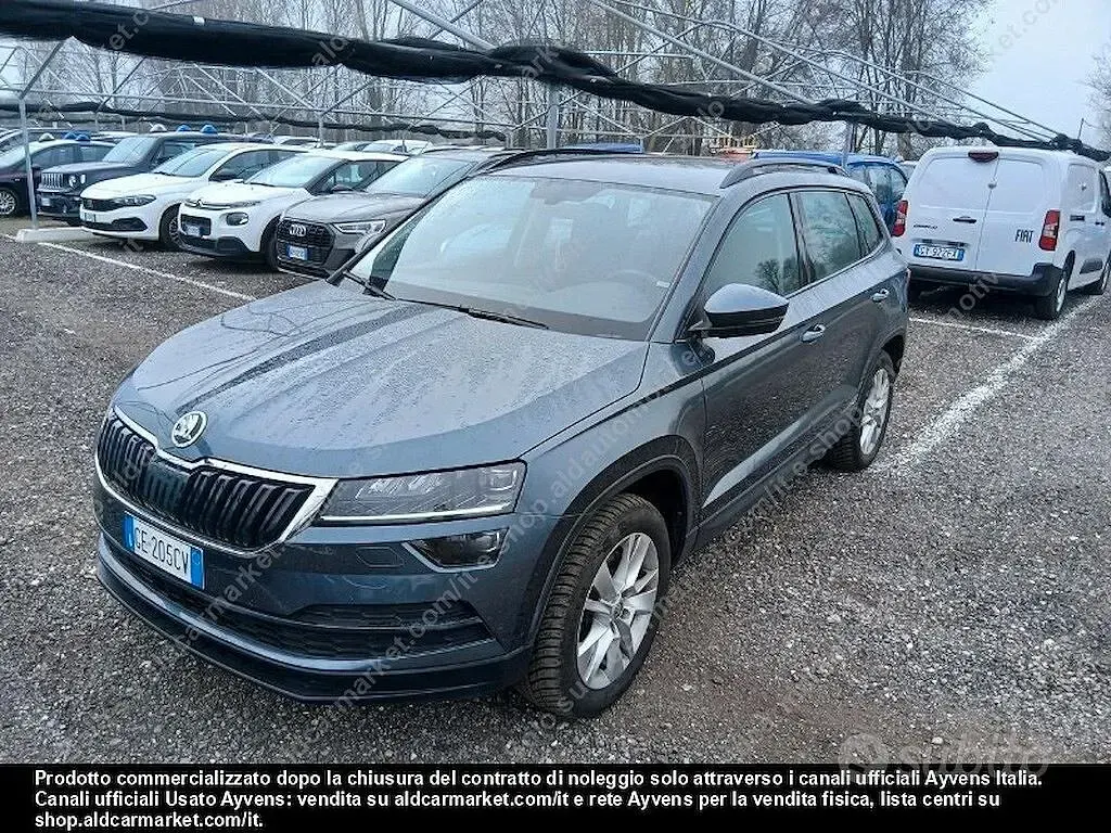 Usata Skoda Karoq Executive 150 CV (110 kW) 2021 Grigio SUV