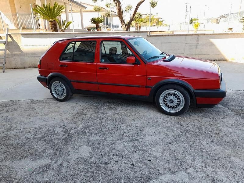 Usata VW Golf II GTI 1989 Rosso Utilitaria