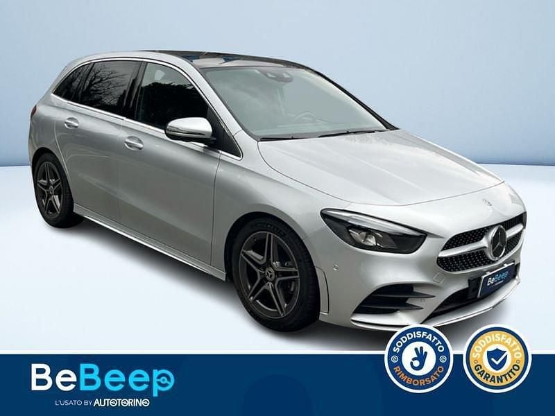 Usata Mercedes B200 Premium 163 CV (119 kW) 2019 Argento metallizzato Monovolume