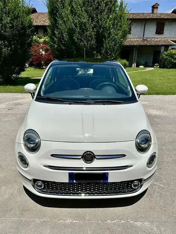 Usata Fiat 500 Lounge 86 CV (63 kW) 2015 Bianco Utilitaria