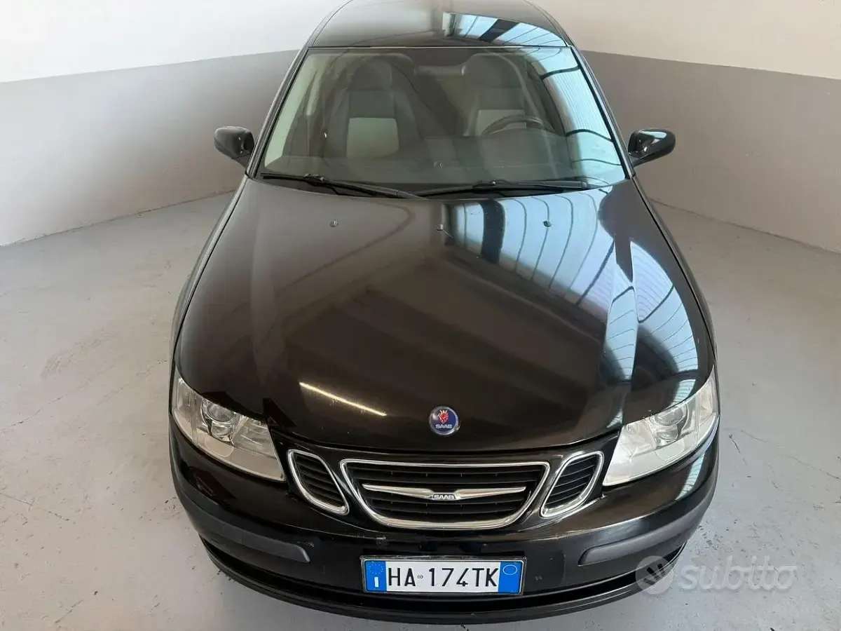 Usata Saab 9-3 Linear 120 CV (88 kW) 2007 Nero Berlina
