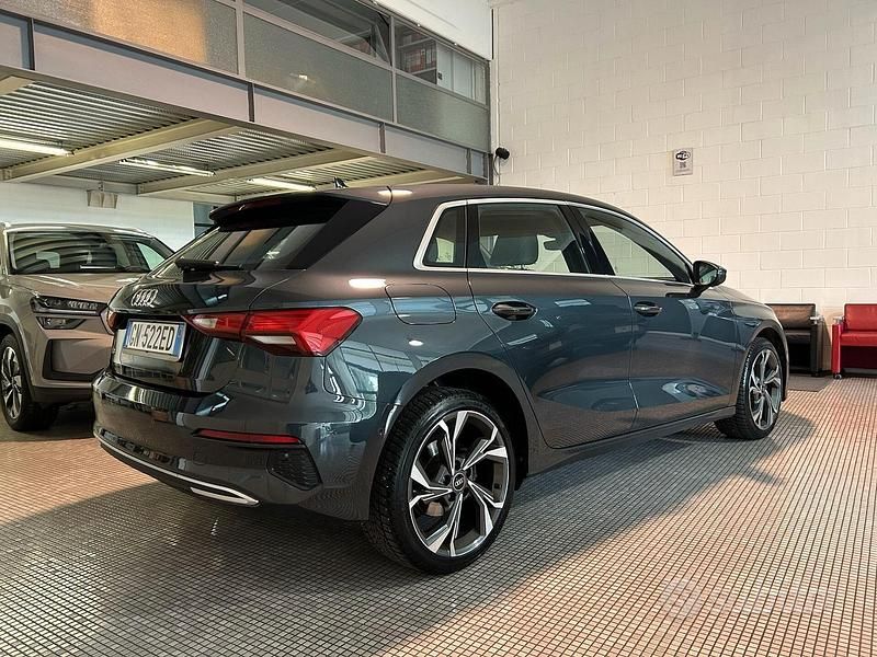 Usata Audi A3 Advanced 150 CV (110 kW) 2023 Grigio Berlina