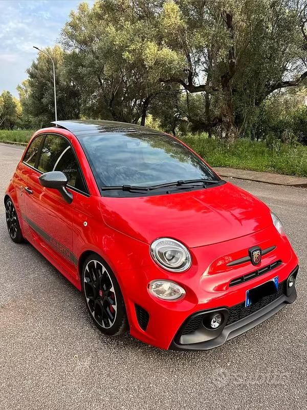 Usata Abarth 595 Competizione 180 CV (132 kW) 2019 Rosso Berlina