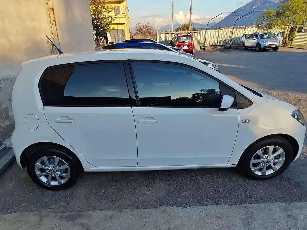Usata Skoda Citigo G-TEC Ambition 68 CV (50 kW) 2015 Bianco Utilitaria