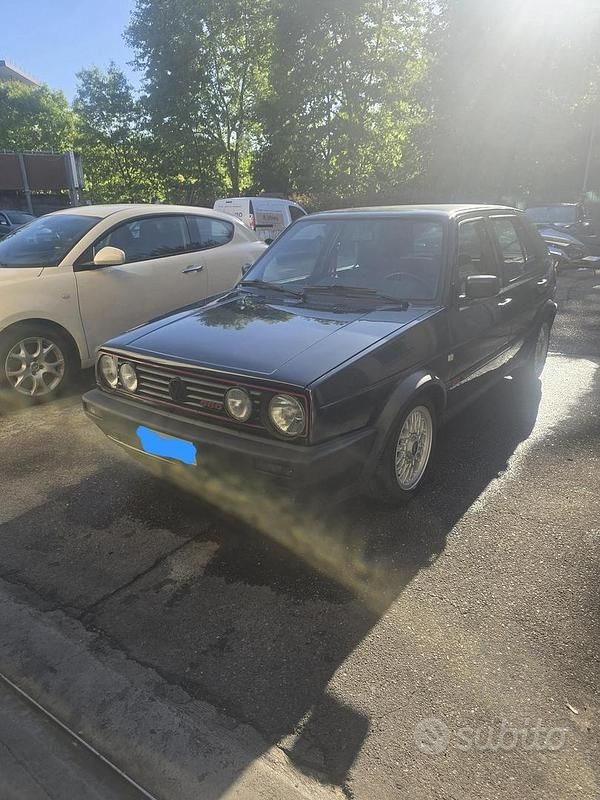 Usata VW Golf III GTI 160 CV (117 kW) 1991 Blu Utilitaria