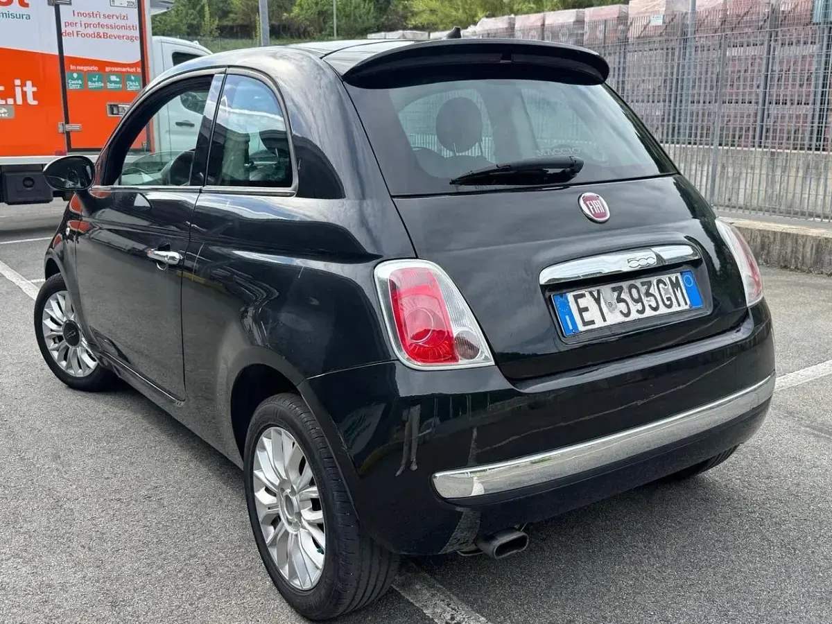 Usata Fiat 500 Lounge 69 CV (50 kW) 2015 Nero Berlina