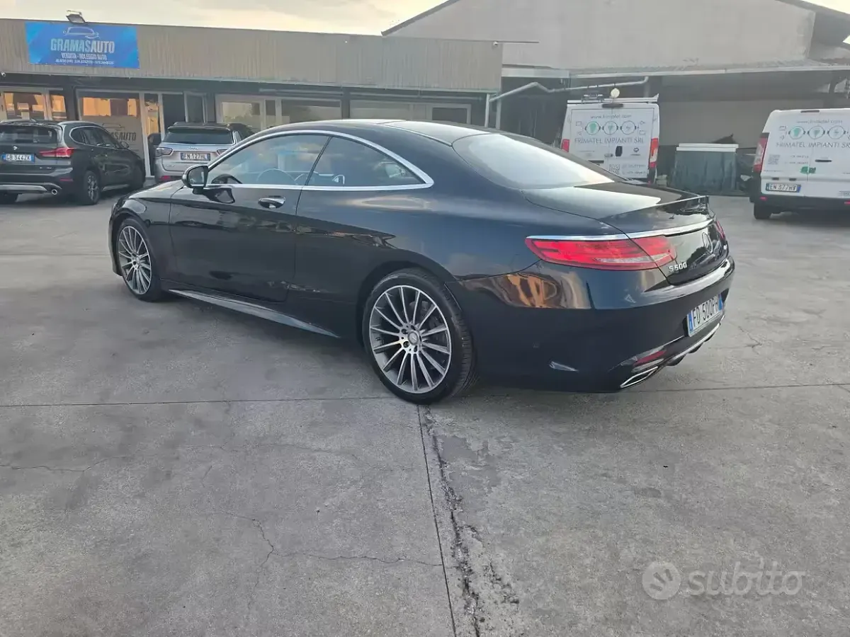 Usata Mercedes S500 455 CV (334 kW) 2016 Bluazzurro Coupé