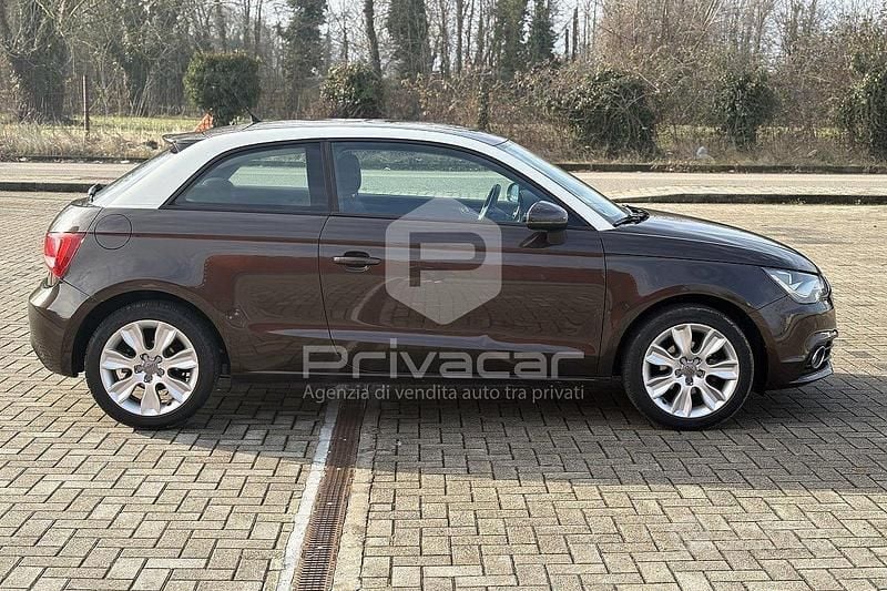 Usata Audi A1 Ambition 86 CV (63 kW) 2012 Marrone Utilitaria