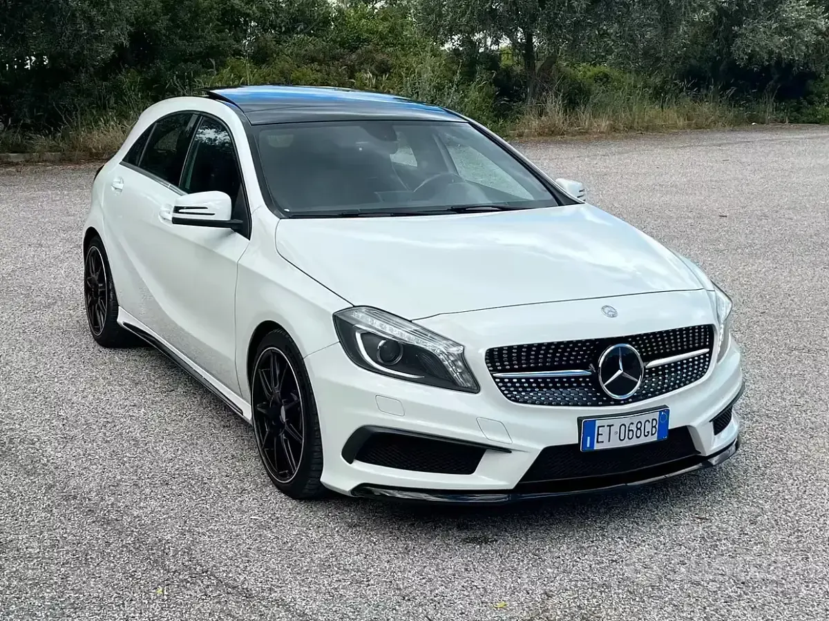 Usata Mercedes A180 109 CV (80 kW) 2013 Bianco Berlina
