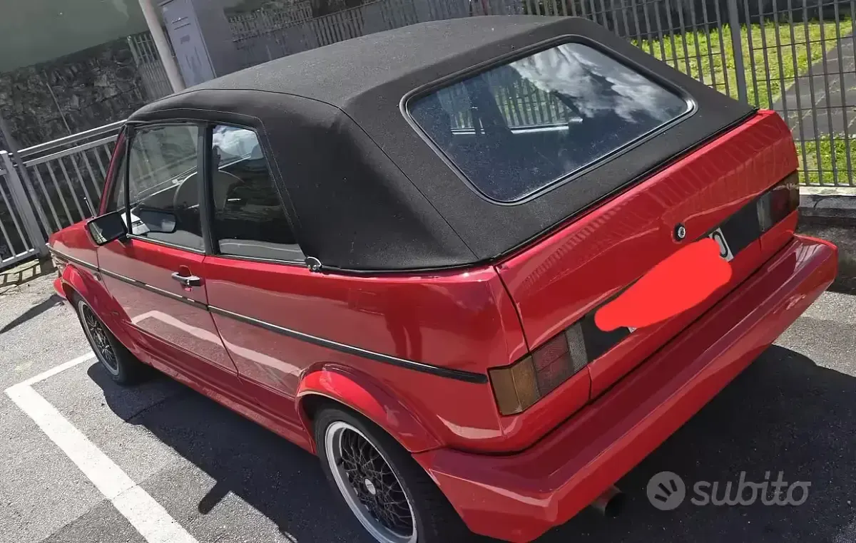 Usata VW Golf Cabriolet 73 CV (53 kW) 1992 Cabrio
