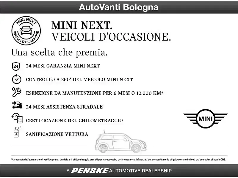 Usata Mini Cooper SE 75 kW (102 CV) 2022 Nero Utilitaria