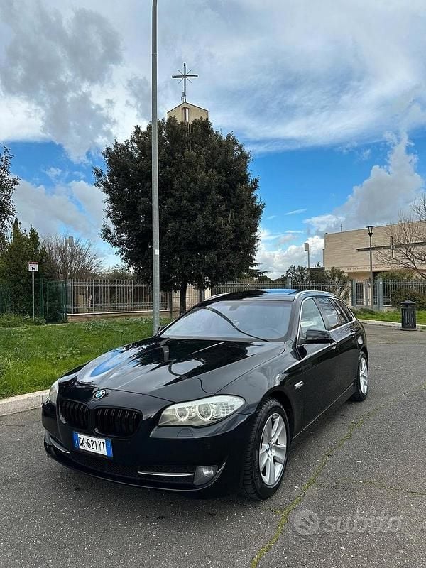 Usata BMW 525 M Sport 218 CV (160 kW) 2013 Nero Station wagon
