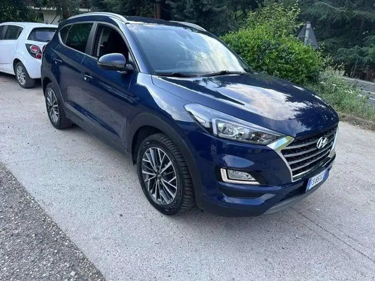 Usata Hyundai Tucson XPrime 136 CV (100 kW) 2018 Blu SUV