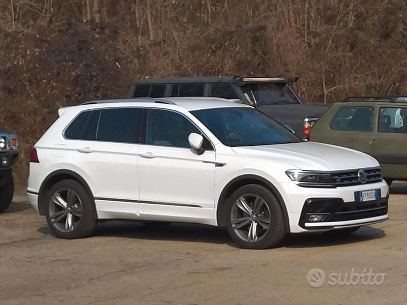 Usata VW Tiguan 201 CV (147 kW) 2018 Bianco SUV