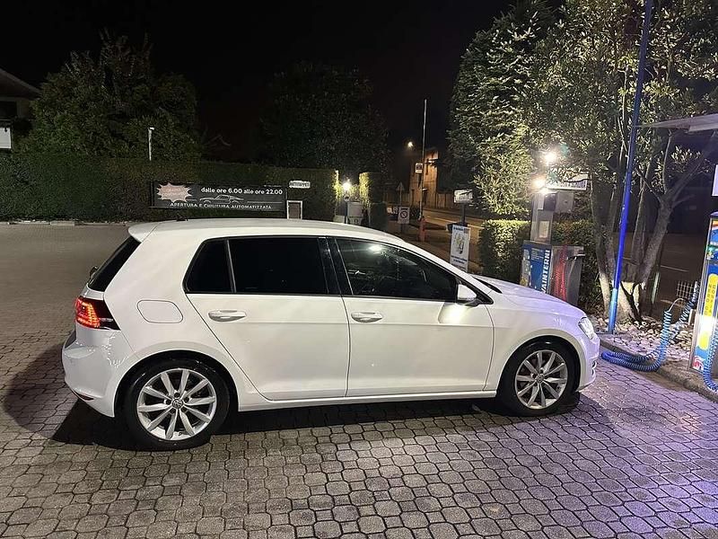Usata VW Golf VII 110 CV (80 kW) 2016 Bianco Berlina