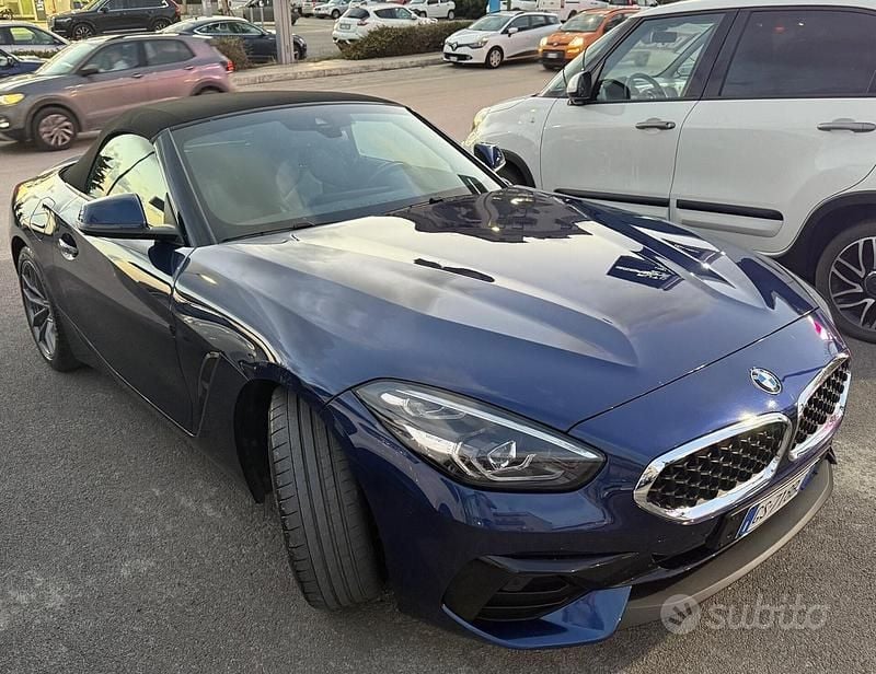 Usata BMW Z4 M Sport 197 CV (144 kW) 2022 Blu Cabrio