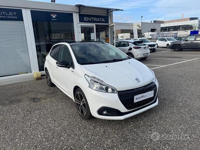 Usata Peugeot 208 S 110 CV (80 kW) 2019 Bianco Utilitaria