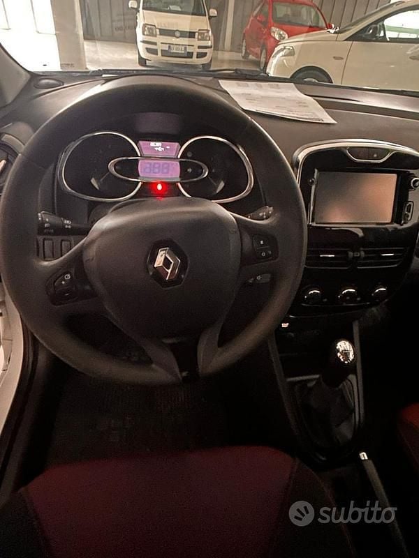 Usata Renault Clio IV 75 CV (55 kW) 2015 Bianco Berlina