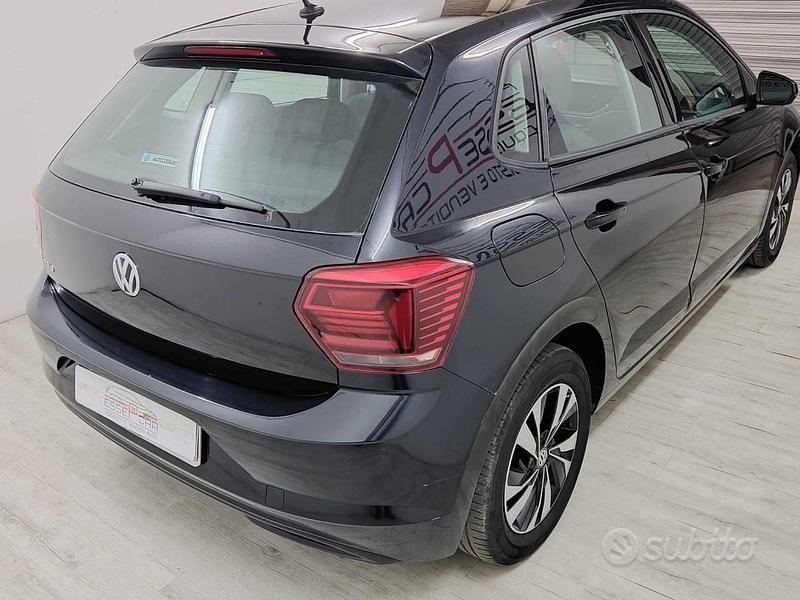 Usata VW Polo Comfortline 80 CV (58 kW) 2019 Nero Utilitaria