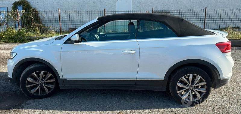 Usata VW T-Roc Cabriolet 2021 Bianco Cabrio
