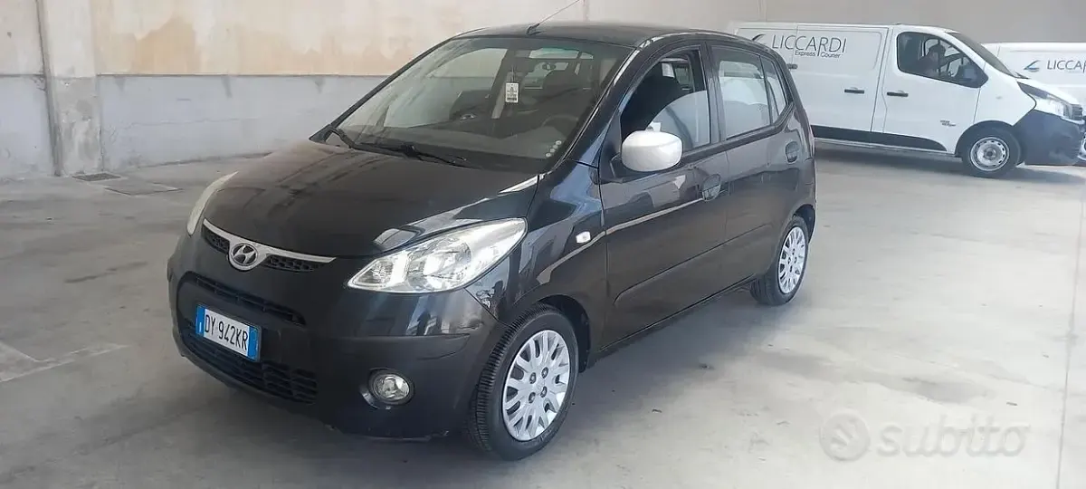 Usata Hyundai i10 64 CV (47 kW) 2009 Nero Utilitaria