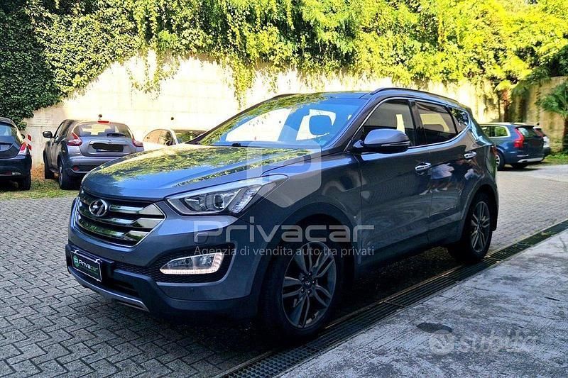 Grigio Usata 2014 Hyundai Santa Fe Style SUV | 12.000 € (Buon prezzo) - Immagine 1/4