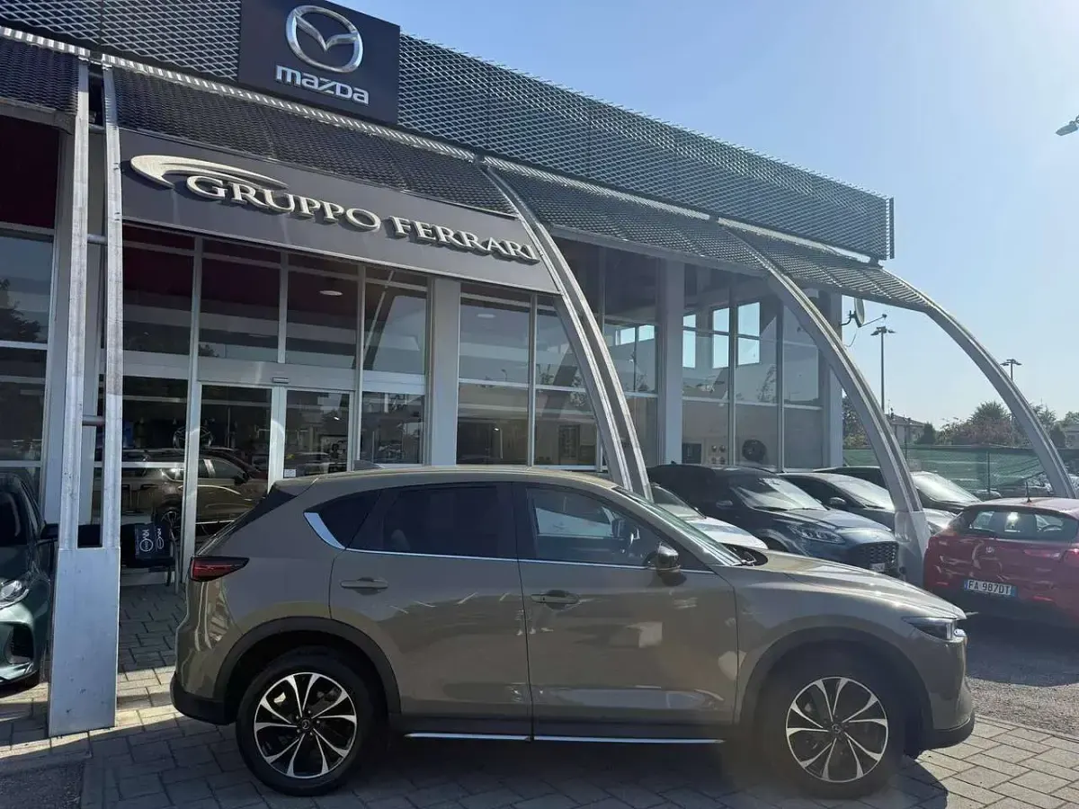 Usata Mazda CX-5 Newground 150 CV (110 kW) 2022 Verde SUV