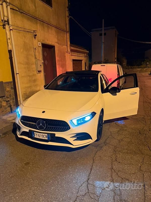 Usata Mercedes A180 2019 Bianco Berlina