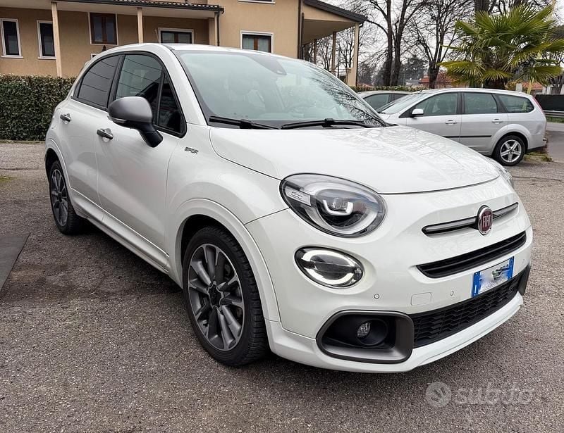 Usata Fiat 500X Sport 120 CV (88 kW) 2021 Bianco SUV