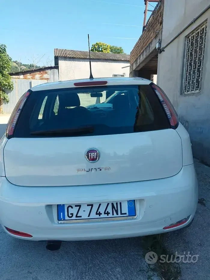 Usata Fiat Punto 75 CV (55 kW) 2013 Bianco Utilitaria