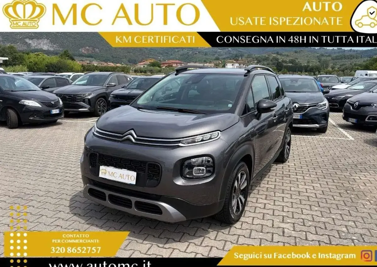 Usata Citroën C3 Aircross Shine 102 CV (75 kW) 2020 Grigio scuro SUV
